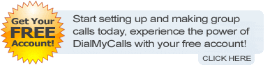 Free DialMyCalls Account