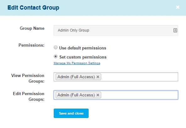 DialMyCalls - Access Control