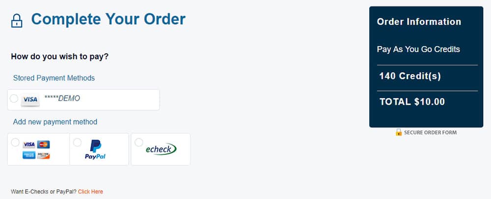 Billing Options - Version 3