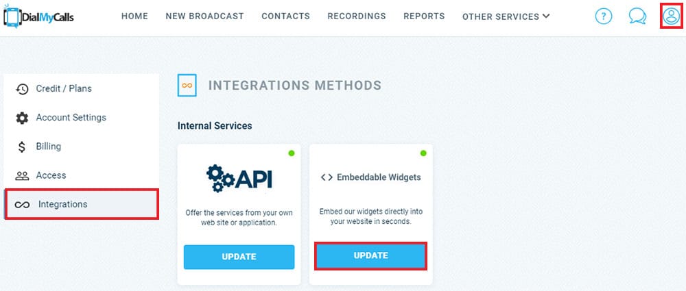 Embeddable Widgets - Version 3
