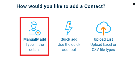 Add Individual Contacts - DialMyCalls