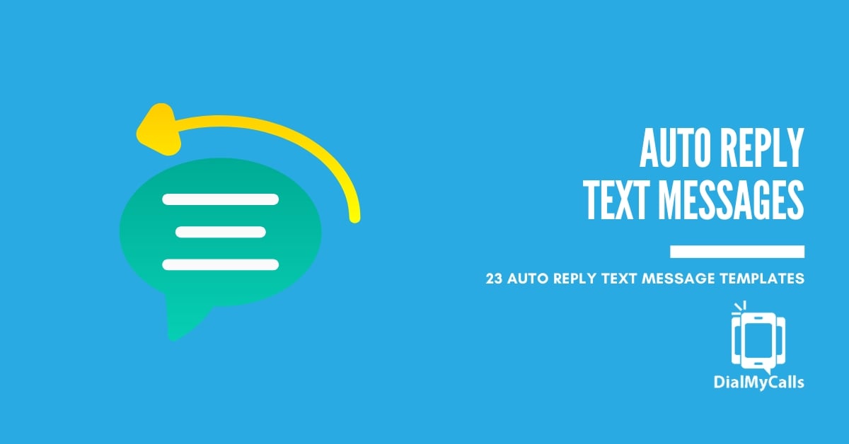 23 Auto Reply Text Message Templates for Business (2024)