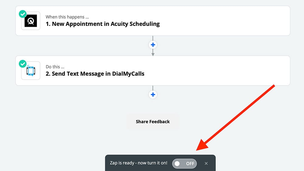DialMyCalls + Acuity Scheduling Integration