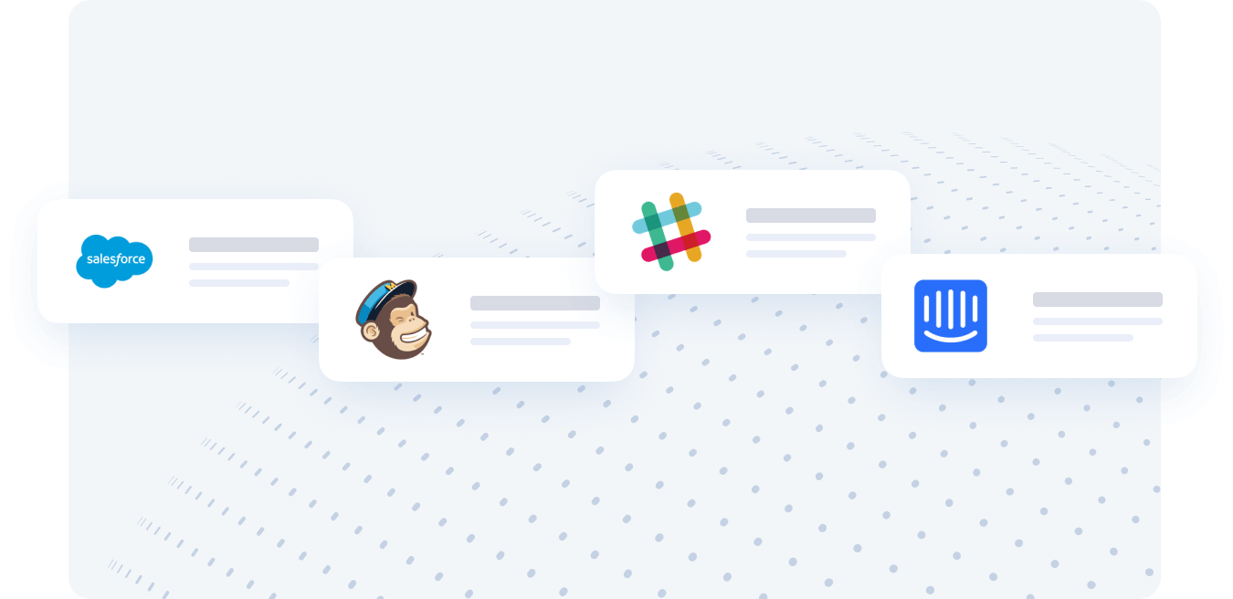 Salesforce, Mailchimp, Slack API Integration