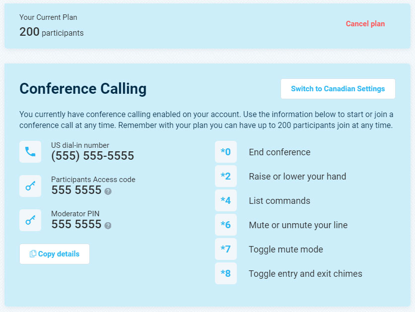 Conference Calls - DialMyCalls
