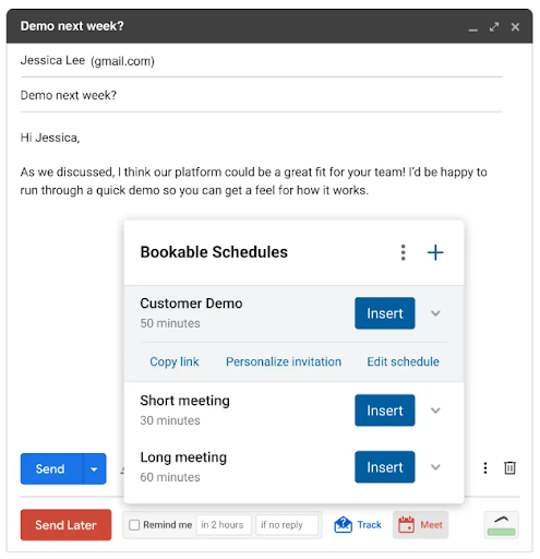 Schedule via Email - Boomerang for Gmail