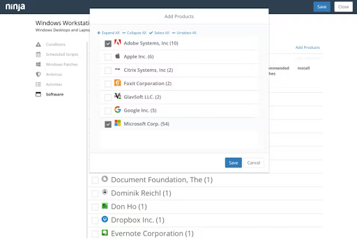 Application Patching - NinjaOne