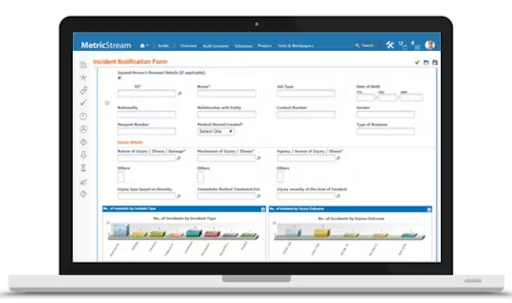 Incident Notification Form - MetricStream