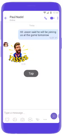 Stickers & Images - Viber