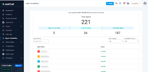 Team Management - JustCall