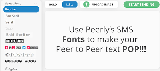 Use Custom Fonts - Peerly